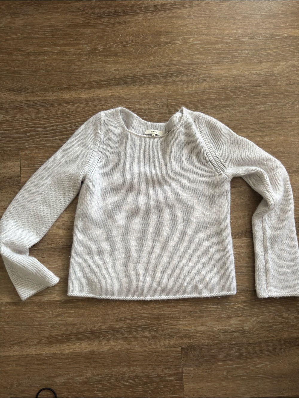 Vince Light Blue Crewneck Knit Sweater